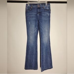inc Blue Flare Regular Fit Jeans